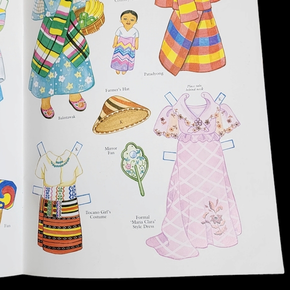 Vintage 1999  "The Golden children of Hawaii" paper dolls - Picture 6 of 10